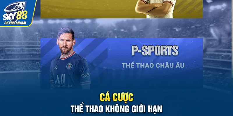 Cá cược thể thao không giới hạn